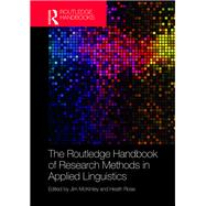 The Routledge Handbook of Research Methods in Applied Linguistics by McKinley, Jim; Rose, Heath, 9781138501140