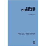 Formal Phonology by Kornai; Andras, 9781138321144