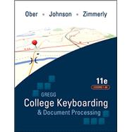 Gregg College Keyboarding & Document Processing (Gdp11) Microsoft Word 2016 Manual Kit 1: 1-60 by Ober, Scot; Johnson, Jack; Zimmerly, Arlene, 9781259921148