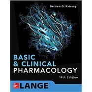 Basic and Clinical Pharmacology 14th Edition by Katzung, Bertram, 9781259641152