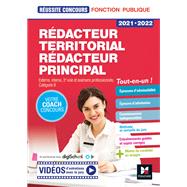 Russite Concours - Rdacteur territorial/Rdacteur principal - 2021-2022 - Prparation complte by Bruno Rapatout; Brigitte Le Page, 9782216161157