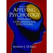 Applying Psychology,Dubrin, Andrew J.,9780130971159
