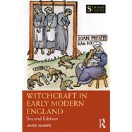 Witchcraft in Early Modern England by Sharpe; Jim, 9781138831162