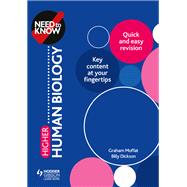 Need to Know: Higher Human Biology by Graham Moffat; Billy Dickson, 9781510451162