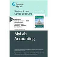 MyLab Accounting with Pearson eText -- Combo Access Card -- for Pearson's Federal Taxation 2020 Comprehensive by Rupert, Timothy J; Anderson, Kenneth E.; Hulse, David S., 9780135641163