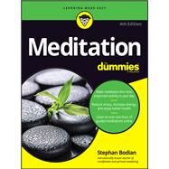 Meditation for Dummies by Bodian, Stephan, 9781119251163