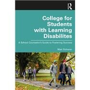 College for Students With Learning Disabilities by Sicherer, Mati, 9780367141165
