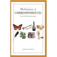 Dictionary of Correspondences by Nicholson, George, 9780877851165