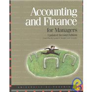 Accounting and Finance for Mangers by Pitts, Claud; Sharghi, George K.; Gonzales, Larry, 9780536021175