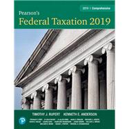 TaxAct 2017 Access Card for Pearson's Federal Taxation 2019 Comprehensive by Pope, Thomas R.; Rupert, Timothy J.; Anderson, Kenneth E., 9780134741178