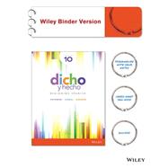 Dicho y hecho Beginning Spanish by Potowski, Kim; Sobral, Silvia; Dawson, Laila M., 9781119021179
