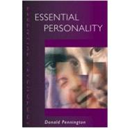Essential Personality by Pennington,Donald, 9780340761182