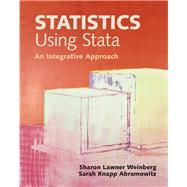 Statistics Using Stata by Weinberg, Sharon Lawner; Abramowitz, Sarah Knapp, 9781107461185