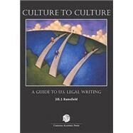 Culture to Culture by Ramsfield, Jill J., 9780890891186