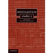 Shostakovich Studies 2 by Edited by Pauline Fairclough, 9780521111188