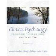 Clinical Psychology Evolving Theory, Practice, and Research by Sundberg, Norman D.; Winebarger, Allen A.; Taplin, Julian R., 9780130871190