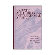Private Authority and International Affairs by Cutler, A. Claire; Haufler, Virginia; Porter, Tony, 9780791441190