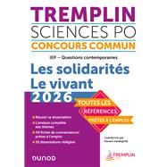 Tremplin Concours IEP Questions contemporaines 2026 by Florent Vandepitte; Vincent Bienstman; Judith Leverbe; Laurence Lacroix; Louis Rossignol, 9782100881192