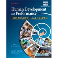 Human Development and Performance Throughout the Lifespan by Cronin, Anne; Mandich, Mary Beth, 9781133951193