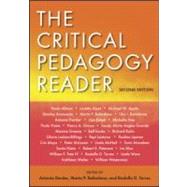 The Critical Pedagogy Reader: Second Edition by Darder; Antonia, 9780415961202