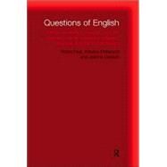 Questions of English: Aesthetics, Democracy and the Formation of Subject by Gerlach,Jeanne, 9780415191203