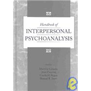 Handbook of Interpersonal Psychoanalysis by Lionells; Marylou, 9780881631203
