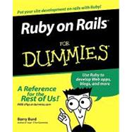 Ruby on Rails For Dummies by Burd, Barry, 9780470081204