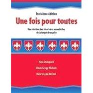 Une Fois Pour Toutes: Une Revision Des Structures Essentielles De La Langue Francaise by Sturges, Hale, II; Nielsen, Linda Cregg; Herbst, Henry L., 9780133611205