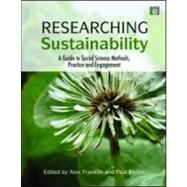 Researching Sustainability by Franklin, Alex; Blyton, Paul, 9781849711210