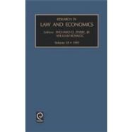 Research in Law and Economics 1997 by Zerbe, Richard O.; Kovacic, William, 9780762301218