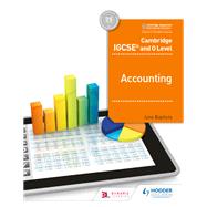 Cambridge Igcse and O Stage Accounting by Baptista, June; Stimpson, Peter, 9781510421219