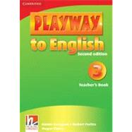 Playway to English Level 3 Teacher's Book by Günter Gerngross , Herbert Puchta , Megan Cherry, 9780521131223