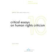 Critical Essays on Human Rights Criticism by Saj, Andrs; Uitz, Renta, 9789462361232