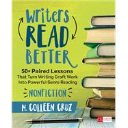 Writers Read Better by Cruz, M. Colleen, 9781506311234