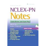 NCLEX-PN Notes: Course Review and Exam Prep (Book with Mini CD-ROM) by Hale, Allison; Tradewell, Golden M., 9780803621237