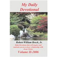 My Daily Devotional by Brock, Robert William, Jr., 9781419661242