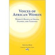 Voices of African Women by BOND, JOHANNA, 9780890891247