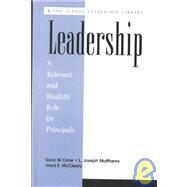 Leadership by Crow, Gary M.; Matthews, L. Joseph; McCleary, Lloyd E., 9781883001247