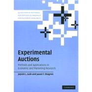 Experimental Auctions: Methods and Applications in Economic and Marketing Research by Jayson L. Lusk , Jason F. Shogren, 9780521671248