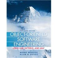 Object-Oriented Software Engineering Using UML, Patterns, and Java by Bruegge, Bernd; Dutoit, Allen H., 9780136061250