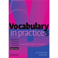 Vocabulary in Practice 5 by Liz Driscoll , With Glennis Pye, 9780521601252