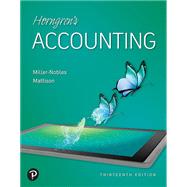 MyLab Accounting with Pearson eText -- Access Card -- for Horngren's Accounting (Multi-Semester) by Miller-Nobles, Tracie; Mattison, Brenda; Matsumura, Ella Mae, 9780136161257