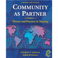 Community As Partner by Anderson, Elizabeth T.; McFarlane, Judith M., 9780781721257