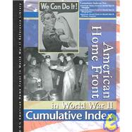 American Home Front In World War Ii Reference Library Cumulative Index by McNeill, Allison, 9780787691257