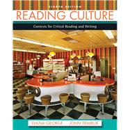Reading Culture by George, Diana; Trimbur, John, 9780205211258