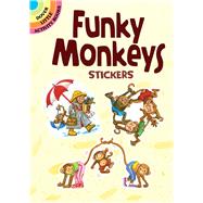 Funky Monkeys Stickers by Han, Yu-Mei, 9780486471259