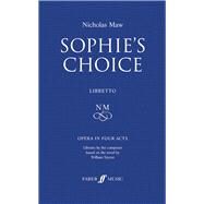 Sophie's Choice by Maw, Nicholas (COP), 9780571521265
