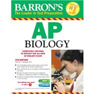 Barron's AP Biology with CD-ROM, 4th Edition by Goldberg, Debora, 9781438071268
