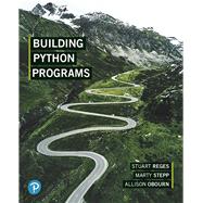 MyLab Programming with Pearson eText -- Access Card -- for Building Python Programs by Reges, Stuart; Stepp, Marty; Obourn, Allison, 9780135201275