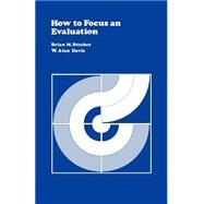 How to Focus an Evaluation by Brian Stecher; W. Alan Davis, 9780803931275